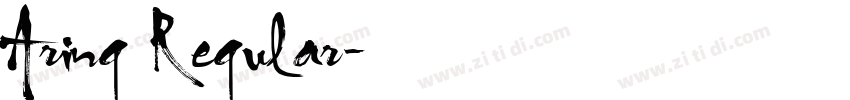 Aring Regular字体转换 Aring Regular字体转换